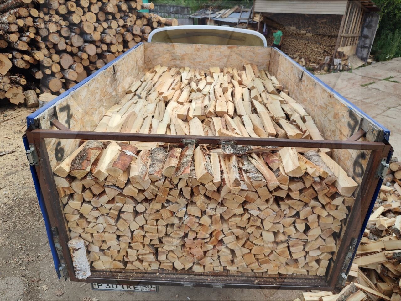 купить дрова березовые колотые с доставкой